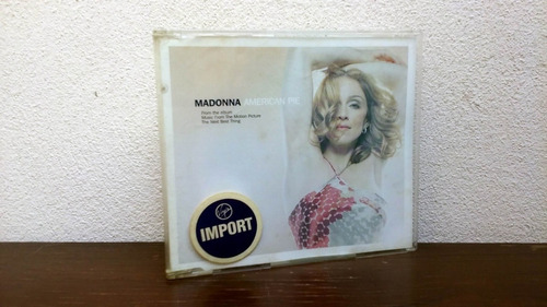 Madonna - American Pie * Cd Single * Made In Uk * Mb Estado