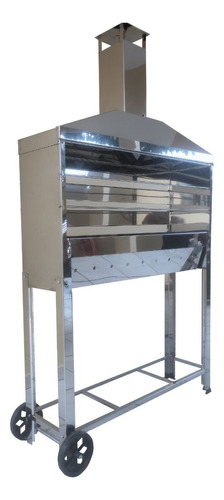 Churrasqueira P Espetinho Profissional 72cm Inox