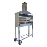 Churrasqueira P Espetinho Profissional 72cm Inox