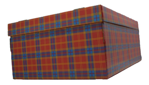 Caja Organizadora De Cartón Grande 48x33x18cm X 30 Unidades