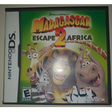 Jogo Nintendo Ds Madagascar 2 Espace Africa Dream Works