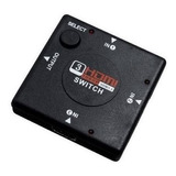 Hub Switch Divisor Hdmi 3 Portas Playstation Xbox Dvd Tv Lcd
