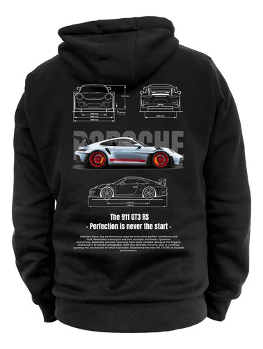 Sudadera Con Cierre Y Gorro Porsche 911 Gt3 Rs
