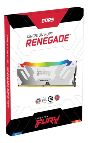 Memoria Ram Kingston Fury Renegade Rgb Ddr5 De 32 Gb, 6400 Mt/s