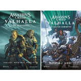 Kit C/2 Livros Assassins's Creed Valhalla A Saga De Geirmund E Canção Da Glória