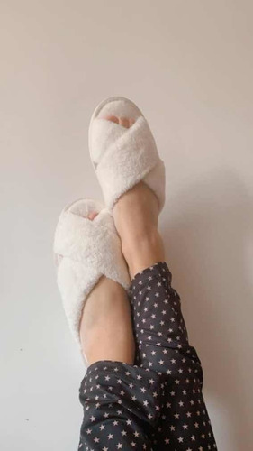 Pantuflas Confort Promesse Invierno Mujer Peluche 4011