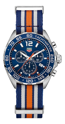 Relógio Masculino Tag Heuer Fórmula 1 Azul  Caz1014