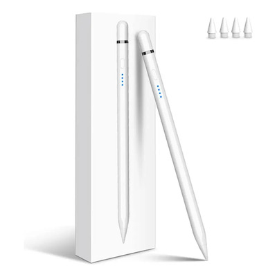 Kokabi Lápiz Óptico Pluma Para iPad 6\u002F7\u002F8\u002F9\u002F10\u002F11(a16),iPad Pro M4 11\u002F12.9 Inch,iPad Mini 5\u002F6\u002F7,air 3\u002F4\u002F5\u002Fm2\u002Fm3 Generacion,carga Rápida Y Magnético Inclinación Rechazo,lapiz Táctil Lapiz Para Tablet | Meses sin interés