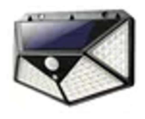 Luminaria ( 100 Led) Luz Externa Solar Para Jardim Led