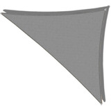 Media Sombra Toldo Vela Triangular Gris 98% 2.5mx3.5mx3.9m