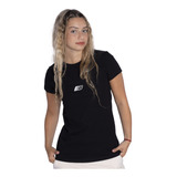 Remera New Balance Essentials Mujer Moda Negro