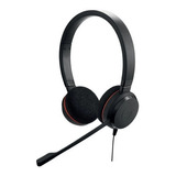 Auriculares Headset Usb Jabra Evolve 20 Ms Stereo Black