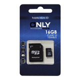 Memoria Micro Sd 16 Gb Only Clase 10