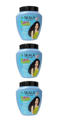 Skala Mais Cachos Creme 1kg (kit C/03)