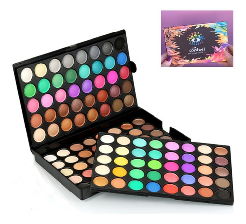 Paleta De Sombras Completa 120 Cores Maquiagem Profissional