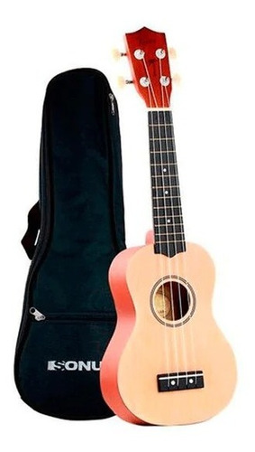 Ukelele Soprano Sonun 21'' Aloha Natural Con Funda Mlab