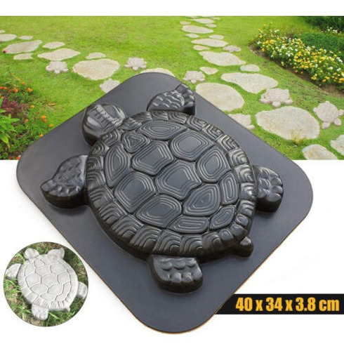Turtle Shape Stepping Stone Mold Tortoise Concrete Cemen Lvv