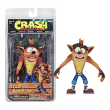 Action Figure Crash Bandicoot Game Boneco Articulado - Neca