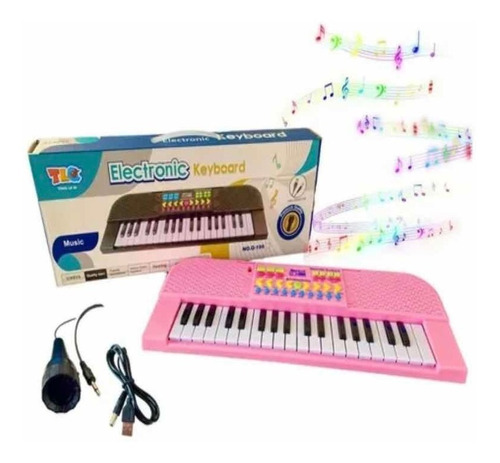 Piano Electrico Teclado Piano Musical Teclado Niños37 Tecla