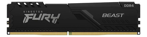 Memoria Ram Kingston Fury Beast Ddr4 8gb Gamer 3200 Mhz