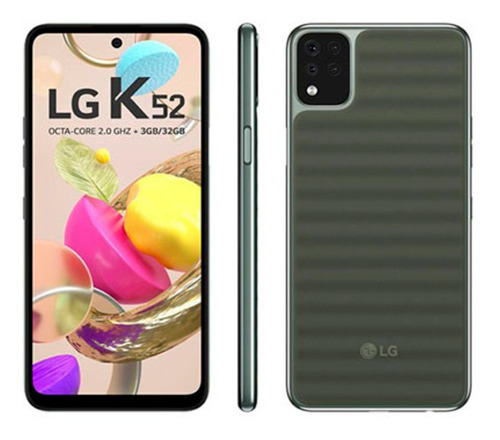 Smartphone LG K52 - 64gb - Ram 3gb - Android 10 - 6.6  - 4g