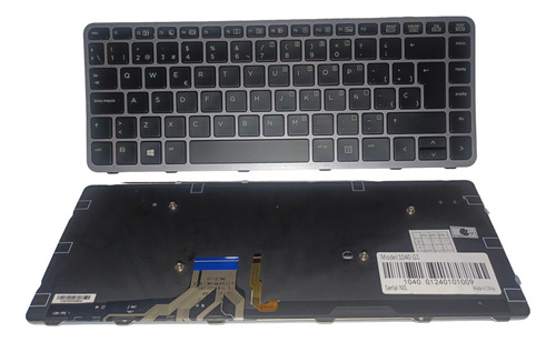 Teclado Para Hp Elitebook Folio 1040 G1 / 1040 G2 Retroilumi