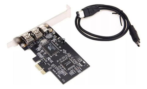 Pcie Pci Express Firewire Ieee 1394 2+1 3 Port Deb