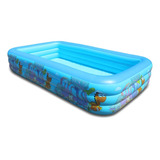 Piscina Inflable Bebe Piscina Inflable Niños Rectangular 305