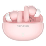 Auriculares Bluetooth Vention Nbfp0 In-ear Inalámbricos Con Cancelación De Ruido Color Rosa