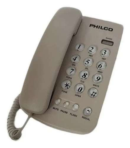 Teléfono De Sobremesa Philco 150wh Blanco
