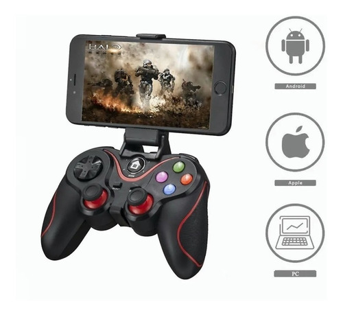 Control X3 Bluetooth Gamepad Con Soporte| Pc | Android | Ios