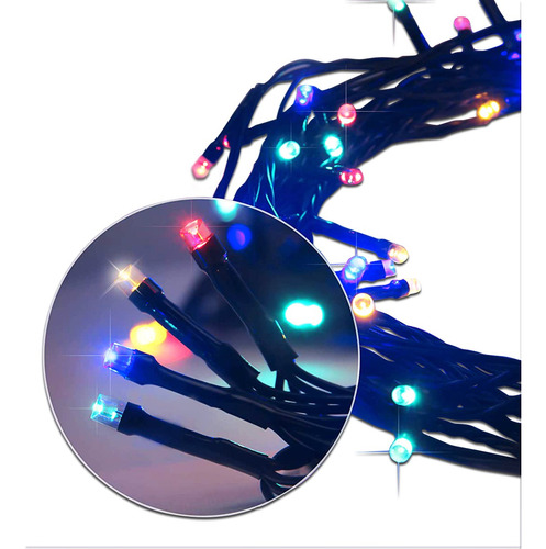 Luces De Navidad Led 100 Color Pettish Online