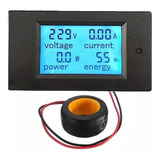 Voltímetro Digital Ac Wattímetro Amperímetro Kilowatts 
