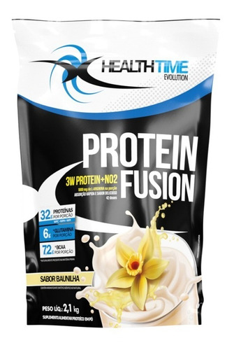 Health 3w Fusion Whey Protein Baunilha - Refil 2,1 Kg