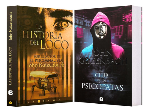 La Historia Del Loco + Club De Los Psicópatas Pack 2 Libros