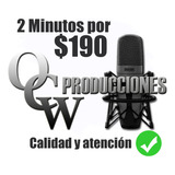 Spots Publicitarios Radio Perifoneo 2 Min X 150 Pesos