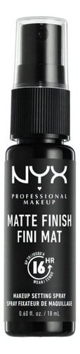 Spray Mini Fijador De Maquillaje Larga Duración Nyx 18ml