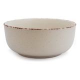 Bowl Morocco White Sakura Porcelana 14.5 Cms Color Blanco