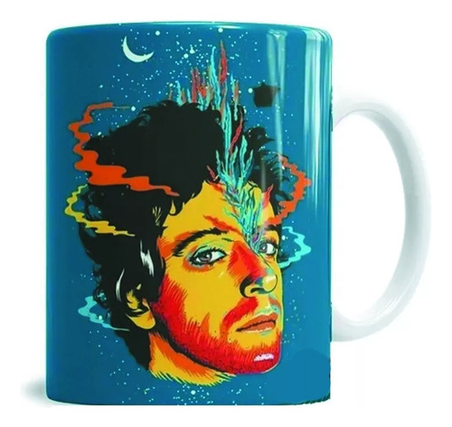 Taza De Cafe Ceramica Importada - Gustavo Cerati