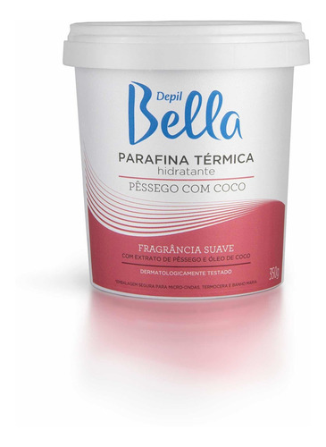 Parafina Térmica Hidratante Spa Pés E Mãos 350g Depil Bella