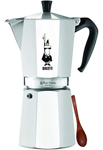 Original Bialetti Moka Express 12 Tazas De Café Expreso