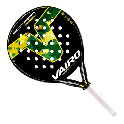 Paletas De Padel-vairo 8.3 Bomber Pro Full Carbono C/funda