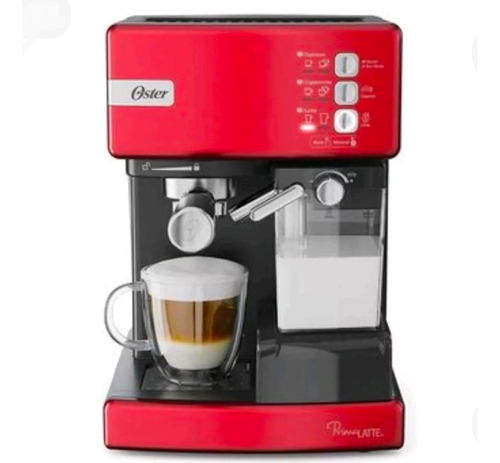 Cafetera Espresso Capuccino Latte Cápsulas Automática Oster 