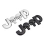 Emblema Metal 3d Jeep Justiciero Con Relieve Cromado O Negro Jeep CJ7