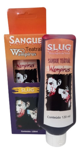 Sangue Falso Boca Slug Comestível 120ml 