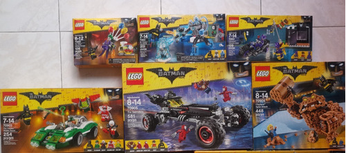 Lego 2017 Batman The Movie, Wave 1, 6 Sets