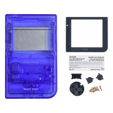 Carcasa Para Game Boy Pocket (gbp) Midnight Blue (clear)