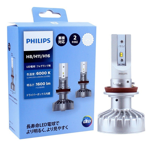 Philips Lámparas Led Ultinon Antiniebla H8,h11, H16 