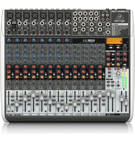 Consola Mixer Behringer Xenyx Qx2222 Usb Prm