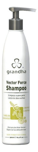 Grandha Shampoo Low Poo Vector Force Curl Wave Cachos 500ml